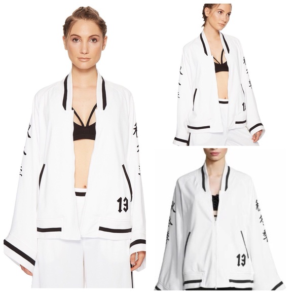 Puma Jackets & Blazers - Women PUMA Fenty Kimono Tricot Track Jacket White